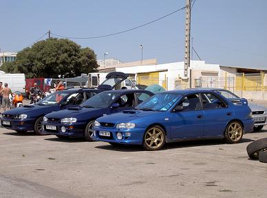 Une petite photo de groupe avec la Gt de Gregorak en premier plan